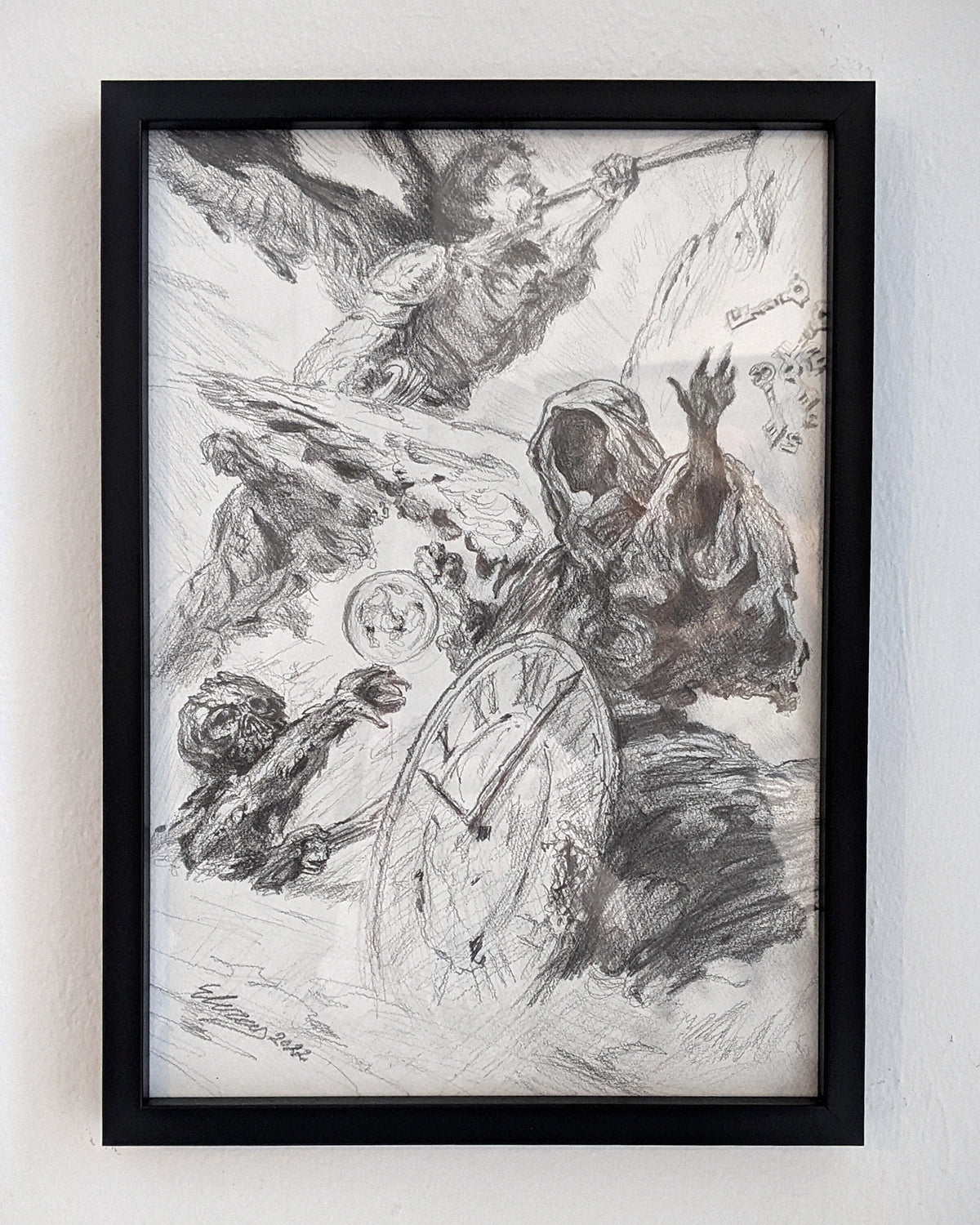 ORIGINAL ART - Pencil Sketch of 'Helloween'