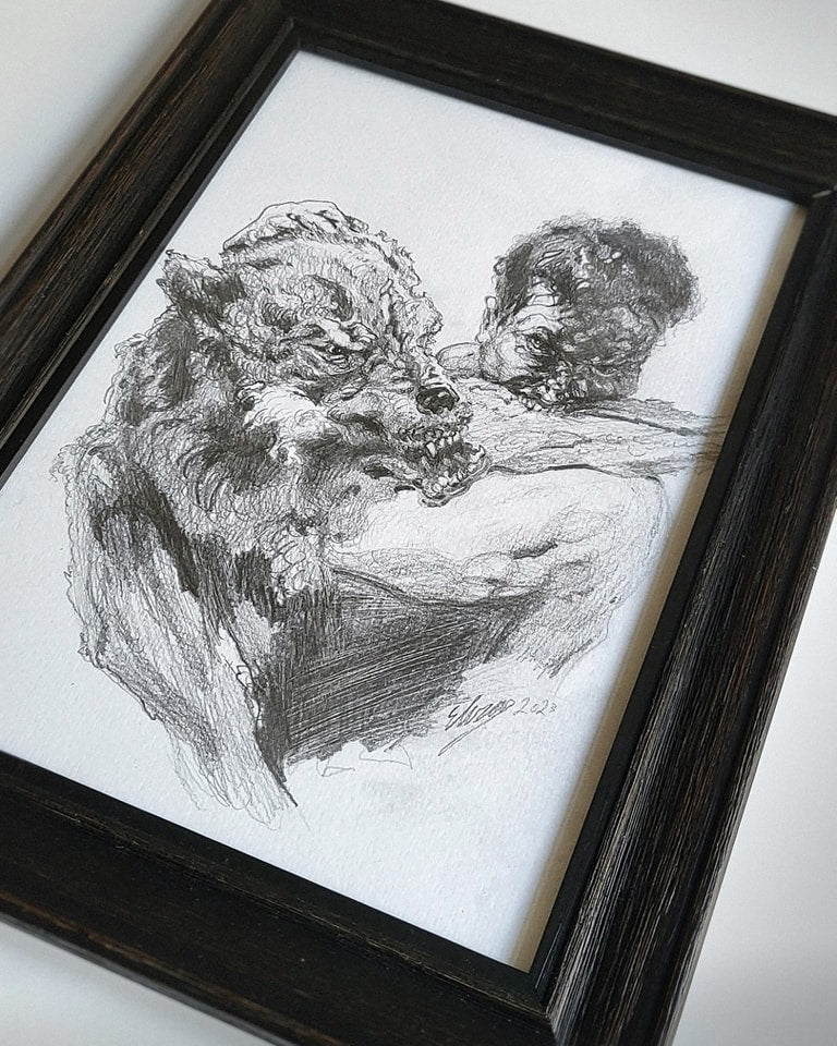 ORIGINAL ART - THE AGGRESSION SESSIONS