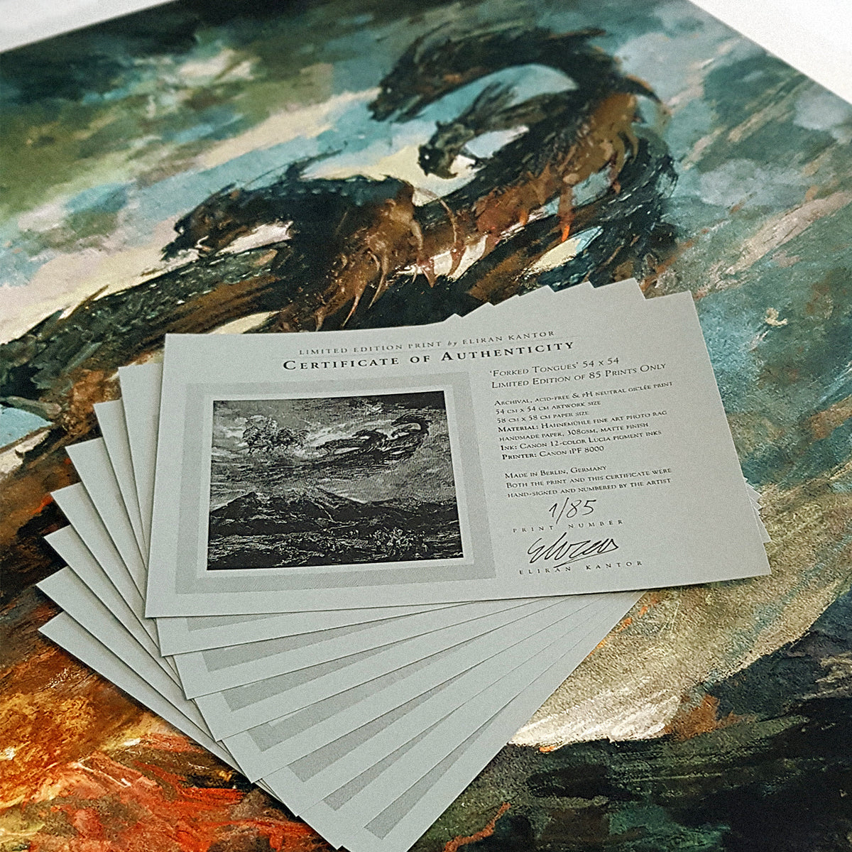 FORKED TONGUES (Limited Edition of 85)