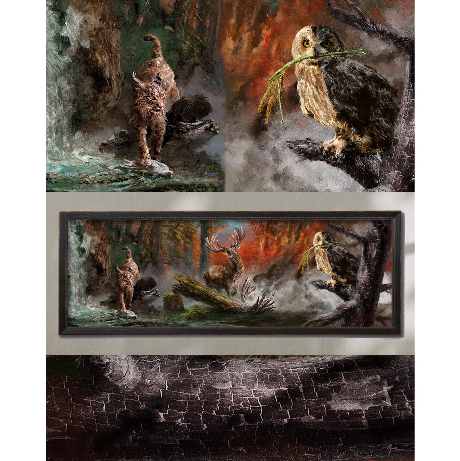 Heimat Triptych - Full Artwork
