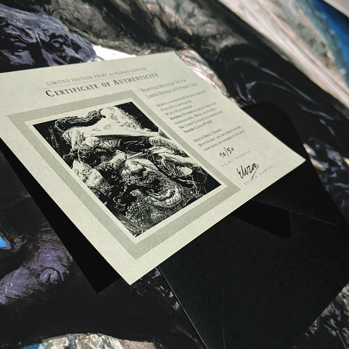 Archspire RELENTLESS MUTATION (Limited Edition of 50) - Eliran Kantor ...